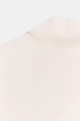 Camiseta sin mangas, color marrón oscuro, de corte ajustado (slim fit) y cuello alto.