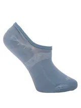 Calcetines invisibles de color azul.