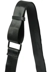 Bandolera con correa larga regulable, cuerpo principal color beige con solapa marrón y base negra.