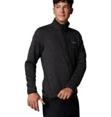 Campera polar Columbia con cierre frontal, bolsillos laterales con cierre y logo de la marca bordado en el pecho.