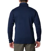 Campera polar Columbia con cierre frontal, bolsillos laterales con cierre y logo de la marca bordado en el pecho.