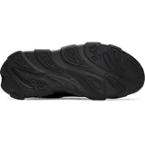 Championes Under Armour Halo Runner color negro, con capellada de malla transpirable y detalles reflectantes. Entresuela con tecnología HOVR+ para amortiguación y retorno de energía. Suela de goma con diseño texturizado para mayor tracción.