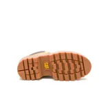 Botas Caterpillar Colorado Max color arena, de cuero, con plataforma y cordones.
