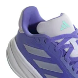 Championes Adidas Response Super de running, color violeta con detalles en gris y celeste.