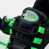Championes Nike Air Max 95 OG Big Bubble, color blanco con detalles en negro y verde.