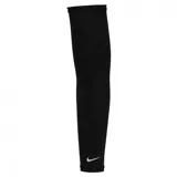 Manga deportiva Nike Lightweight Sleeves 2.0, color negro con logo blanco.
