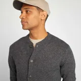 Chaqueta de punto de lana GRIS