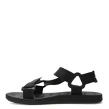 Sandalias Rider Free Style Ii Papete Ad, color negro, con ajuste de velcro.