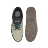 Championes Etnies Barge LS negros con detalles en marrón y suela blanca.