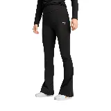 Calza Puma ESS de mujer, color negro con logo blanco en la pierna izquierda, corte ajustado y cintura alta.