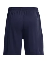 Short deportivo Under Armour Golazo 3.0 negro con logo blanco en la pierna derecha.