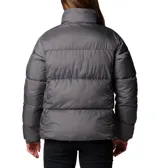 Campera inflada Columbia Puffect II Full Zip color negro, con cierre frontal, cuello alto y bolsillos laterales con cierre. Cuenta con aislamiento Thermarator™ y tejido impermeable.