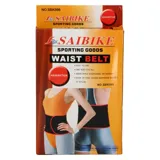 Faja deportiva unisex Saibike, color negro, de neoprene y nylon. Ideal para usar durante el ejercicio o el trabajo.