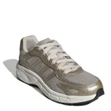 Championes Adidas Eclyptix 2000 W, color gris con detalles en dorado y suela blanca.