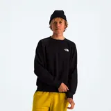 Buzo negro de The North Face, de corte clásico con logo bordado en el pecho.