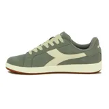 Championes urbanos Diadora Court XL Lifestyle, color gris con detalles en beige.
