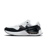 Championes Nike Air Max Systm de hombre, color blanco con detalles en negro.