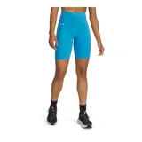 Short deportivo Under Armour Motion Bike negro, de tiro alto y calce ajustado.