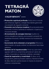 Dije redondo dorado con el símbolo del Tetragramatón grabado en el centro.