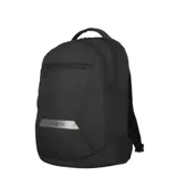 Mochila azul marino marca Samsonite, modelo Acceleration Harlow, con logo plateado en el frente y múltiples compartimentos.