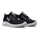 Zapatillas de running Under Armour Phade RN 2 para hombre, color azul marino con logo blanco.