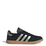 Championes Adidas Breaknet Sleek negros con detalles plateados.