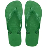 Ojotas Havaianas Top de goma color verde.