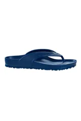 Sandalia tipo ojota Birkenstock Honolulu Eva, color azul marino.