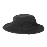 Sombrero tipo pescador Rip Curl Search Canvas Wide Brim, color negro.