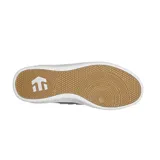 Championes Etnies Aurelien color blanco y amarillo ocre, con logo de la marca en el lateral.