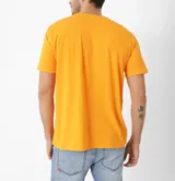 Remera de algodón de corte clásico, con diseño vintage en el pecho y cuello redondo.