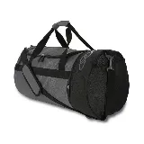 Bolso deportivo Olympikus negro con doble asa de mano, correa de hombro ajustable y varios bolsillos con cierre.
