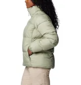 Campera inflada Columbia Puffect II Full Zip color negro, con cierre frontal, cuello alto y bolsillos laterales con cierre. Cuenta con aislamiento Thermarator™ y tejido impermeable.