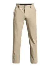 Pantalón de golf color beige con corte entallado, confeccionado en tejido elástico y ligero.