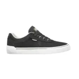 Championes de skate Etnies Joslin Vulc, color negro con detalles en blanco y verde.
