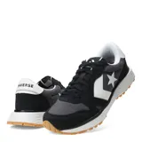Championes Converse Omni Trainer OX unisex, color negro, gris y blanco, con logo estrella en el lateral, capellada de gamuza y malla, amortiguación CX Foam y suela de goma con relieve Star Chevron.