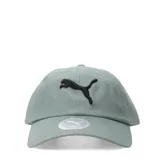 Gorra Puma BB Cat color negro con logo de la marca bordado en blanco en el frente.