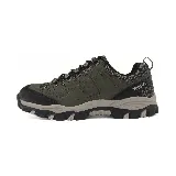 Championes de trekking Topper Gondor II color verde oliva con detalles en negro y gris.