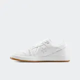 Championes de skate Converse CONS AS-1 Pro, color blanco con suela de goma marrón.