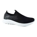 Championes deportivos American Sport Walsh color rosa de tejido de punto con suela blanca y plantilla con memory foam.