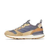 Championes urbanos Merrell Alpine 83 Recraft, con capellada de gamuza y textil reciclado en tonos beige, gris y azul.