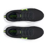 Championes Under Armour Charged Assert 10, color negro, ideales para running.