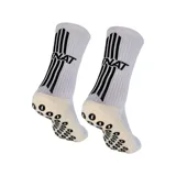 Medias deportivas con apliques de gel antideslizante, diseñadas para un ajuste perfecto y cómodo.