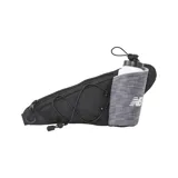 Riñonera para correr con compartimento principal con cremallera y soporte para botella de agua, incluye dos bolsillos de malla adicionales.