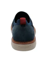 Zapato slip on azul marino de poliéster, con forro de poliéster y suela de EVA Comfort Flex.