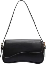 Bolso tipo bandolera en color celeste con diseño moderno y elegante.