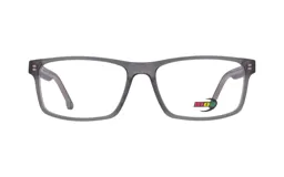 Armazón para lentes de receta MDQ modelo Z02, color gris.
