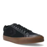 Championes urbanos Converse Sport Casual OX, color negro con suela marrón.