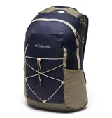 Mochila de senderismo ligera y compacta, con cincha Twin Slot™ para adaptar y guardar dos botellas de agua, y sistema de cordones en la parte delantera para fijar accesorios.