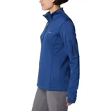 Forro polar ligero de media cremallera, diseñado para actividades de trail y aventuras al aire libre, con tecnologías que absorben la humedad y protección UPF 50.